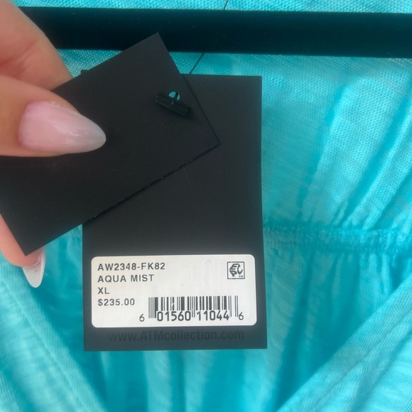 ATM Anthony Thomas Melillo Light Blue Mini Dress - Picture 6 of 7